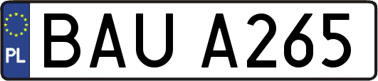 BAUA265