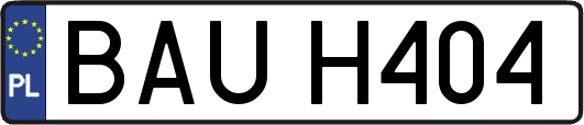 BAUH404