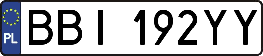BBI192YY