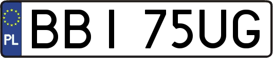 BBI75UG