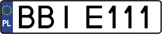 BBIE111