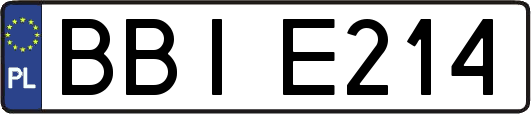 BBIE214