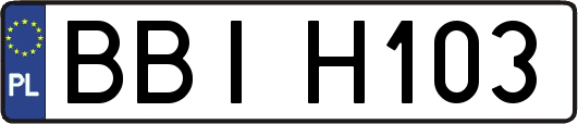 BBIH103