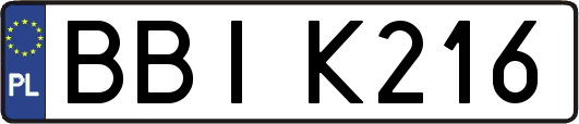 BBIK216