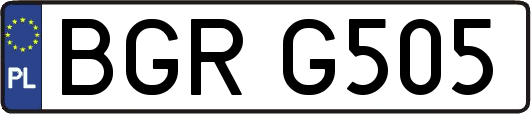 BGRG505