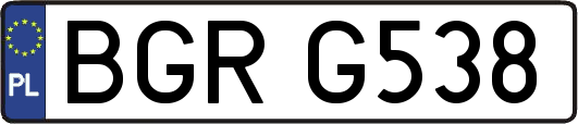 BGRG538
