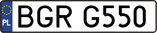 BGRG550