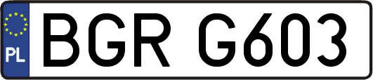 BGRG603