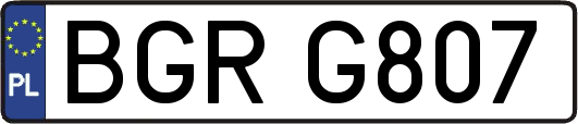 BGRG807