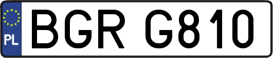 BGRG810