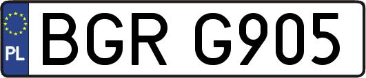 BGRG905