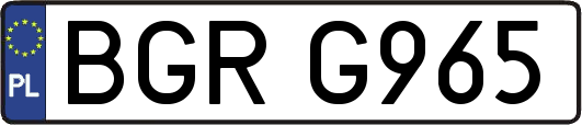 BGRG965