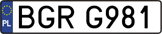 BGRG981
