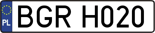 BGRH020