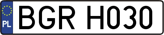 BGRH030