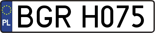 BGRH075