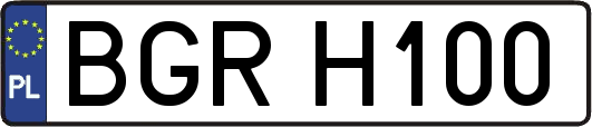 BGRH100