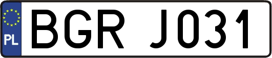 BGRJ031