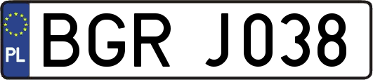 BGRJ038