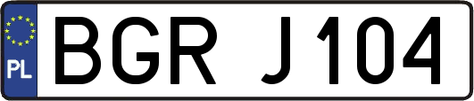 BGRJ104