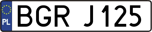 BGRJ125