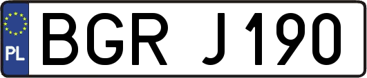 BGRJ190