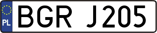 BGRJ205