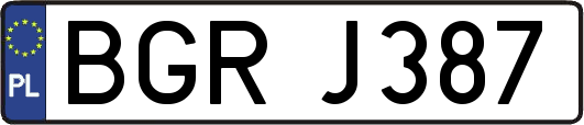 BGRJ387
