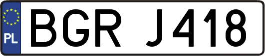 BGRJ418
