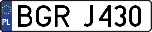 BGRJ430