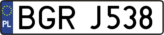 BGRJ538