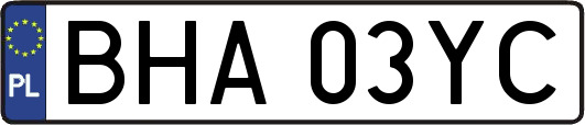 BHA03YC