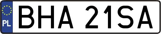 BHA21SA