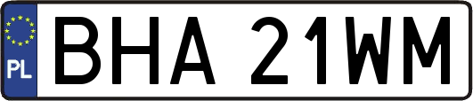 BHA21WM