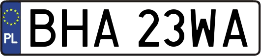 BHA23WA