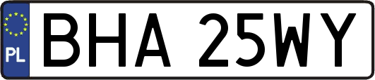BHA25WY