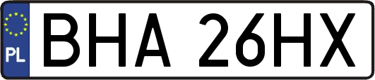 BHA26HX