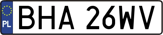 BHA26WV