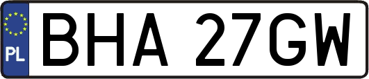 BHA27GW