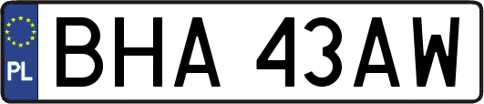 BHA43AW