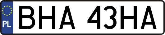 BHA43HA