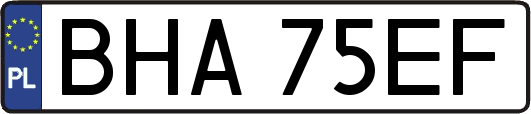 BHA75EF