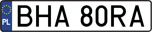 BHA80RA