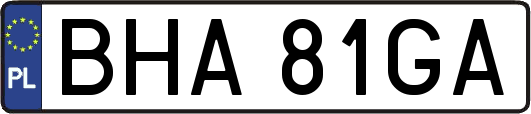 BHA81GA