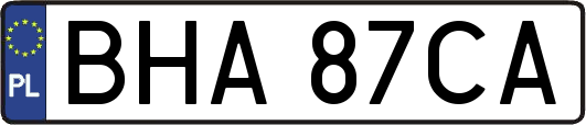 BHA87CA