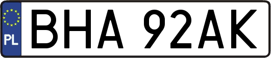 BHA92AK