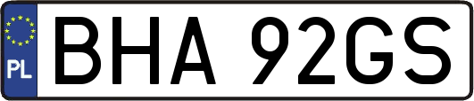 BHA92GS