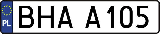BHAA105
