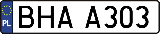 BHAA303