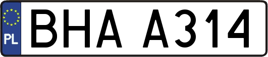 BHAA314